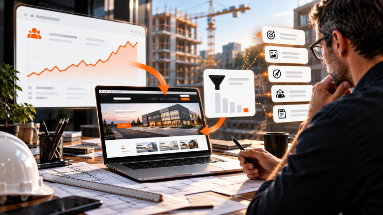 Getting website traffic but few qualified project inquiries? Discover five AEC website problems and a practical conversion audit to improve lead quality.