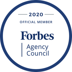 Forbes Agency Council member badge