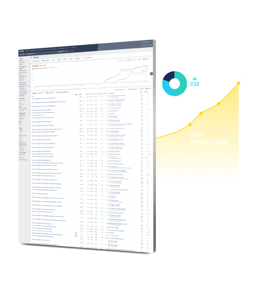 On-page SEO report for a service page